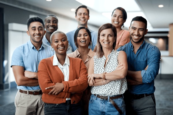 Business Professionals Collaborating